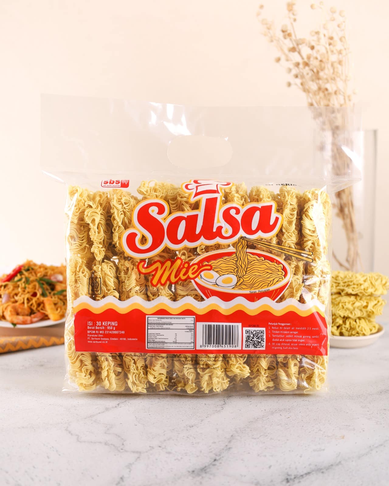 Salsa Mie Kering 950g